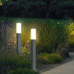 Ландшафтный светодиодный светильник Серый IP54 1537 TECHNO LED Elektrostandard