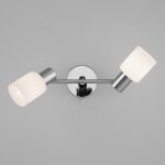 Настенный светильник Eurosvet 20089/2 хром Corso