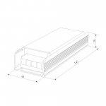 Трансформатор для светодиодной ленты 24V 100W Трансформатор 24V 100W Elektrostandard