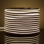 Светодиодный гибкий неон 220V 9,6W 120Led 2835 IP67 односторонний дневной белый, 50 м Elektrostandard