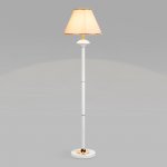 Торшер Eurosvet 01086/1 глянцевый белый Lorenzo