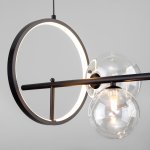 Подвесной светильник с управлением по Wi-Fi 90167/8 черный Eurosvet