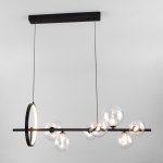 Подвесной светильник с управлением по Wi-Fi 90167/8 черный Eurosvet