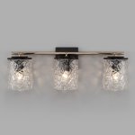 Настенный светильник с поворотными плафонами 20095/3 черный/золото Eurosvet