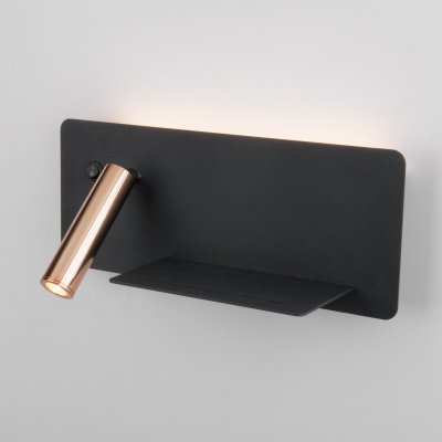 

Настенный светодиодный светильник с USB Fant R LED (правый) MRL LED 1113 чёрный/золото Elektrostandard, Fant R LED чёрный/золото (MRL LED 1113)