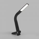 Светодиодная настольная лампа с беспроводной зарядкой 80427/1 черный Eurosvet