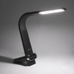 Светодиодная настольная лампа с беспроводной зарядкой 80427/1 черный Eurosvet