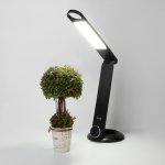 Светодиодная настольная лампа с беспроводной зарядкой 80428/1 черный Eurosvet