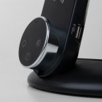 Светодиодная настольная лампа с беспроводной зарядкой 80428/1 черный Eurosvet