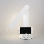 Светодиодная настольная лампа с беспроводной зарядкой 80428/1 белый Eurosvet