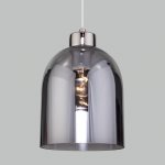 Подвесной светильник со стеклянным плафоном 50119/1 никель Eurosvet