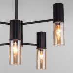 Люстра Eurosvet 70125/6 черный Tesoro