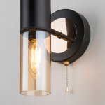 Настенный светильник Eurosvet 70125/1 черный Tesoro