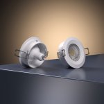 Встраиваемый точечный светильник 110 MR16 белый Elektrostandard
