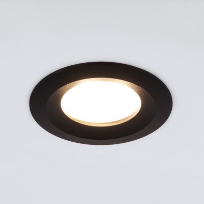 Встраиваемый точечный светильник 110 MR16 черный Elektrostandard