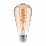 Филаментная светодиодная лампа Dimmable 5W 2700K E27 (ST64 тонированный) BLE2746 Elektrostandard