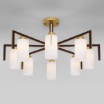 Потолочная люстра в стиле лофт 70126/8 черный Eurosvet