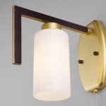 Настенный светильник в стиле лофт 70126/1 черный Eurosvet