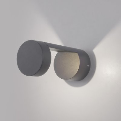 

Уличный настенный светодиодный светильник Nimbus IP54 1540 TECHNO LED серый Elektrostandard, 1540 TECHNO LED Nimbus Серый