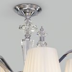 Потолочная классическая люстра 60122/5 хром Eurosvet