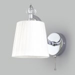 Классический настенный светильник 60122/1 хром Eurosvet