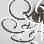 Светильник с управлением по Wi-Fi Eurosvet 90236/8 чёрный кофе Smart Rosca