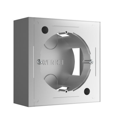 

Коробка для накладного монтажа (серебряный) W8000006 Werkel, W8000006