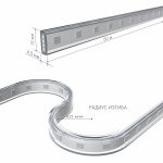 Светодиодная лента Лента светодиодная 220V 11W 60Led 5050 IP65 мульти, 50 м Elektrostandard