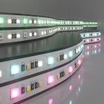 Светодиодная лента Лента светодиодная 24V 16W 90Led 5050+2835+2835 IP20 MIX RGB/теплый белый/холодный белый, 5м Elektrostandard