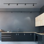Встраиваемый светодиодный светильник черный 9925 LED Elektrostandard