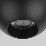 Встраиваемый светодиодный светильник черный 9926 LED Elektrostandard