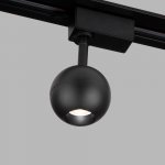 Трековый светодиодный светильник для однофазного шинопровода Ball Черный 8W 4200K LTB76 Elektrostandard