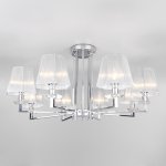 Светильник с управлением по Wi-Fi Eurosvet 60125/8 хром Smart (60114/8) Alegria