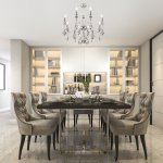 Люстра Eurosvet 10120/8 хром/дымчатый хрусталь Strotskis Smart (10110/8) Telao