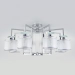 Люстра Eurosvet 60123/8 хром Smart (60108/8) Fargo