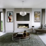 Подвесная люстра с управлением по Wi-Fi Eurosvet Torreta 10121/5 хром/прозрачный хрусталь Strotskis Smart (10105/5)