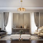 Подвесная люстра с управлением по Wi-Fi Eurosvet Lianna 10123/8 золото/прозрачный хрусталь Strotskis Smart