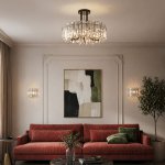 Потолочная люстра с управлением по Wi-Fi Bogates Zolletta 339/5 Strotskis Smart (313/5)
