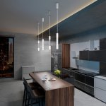 Подвесной светодиодный светильник 50210/1 LED белый Eurosvet