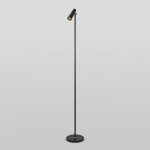 Напольный светодиодный светильник Eurosvet Joel 80430/1 черный/золото