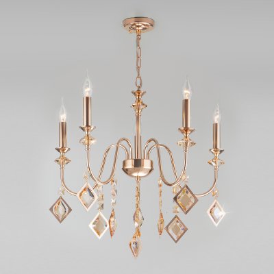 

Подвесная люстра Умный Дом 10120/5 золото Eurosvet Telao, 10120/5