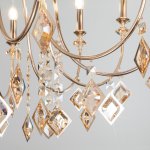 Подвесная люстра Умный Дом 10120/12 золото Eurosvet Telao