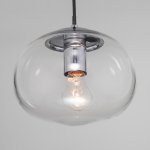 Подвесной светильник со стеклянным плафоном Eurosvet Rock 50212/1 прозрачный