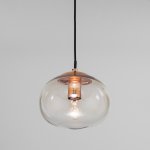 Подвесной светильник со стеклянным плафоном Eurosvet Rock 50212/1 янтарный