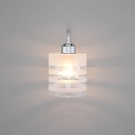 Бра со стеклянным плафоном Eurosvet 30176/1 хром