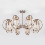 Потолочная люстра Умный дом 10128/8 сатин-никель Eurosvet Loraine