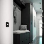 Датчик движения 500 Вт, двухпроводный (черный) Werkel W1155108