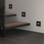 Датчик движения 500 Вт, двухпроводный (черный) Werkel W1155108