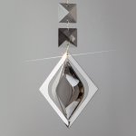 Настенный светильник с хрусталем 10120/1 хром Eurosvet Telao