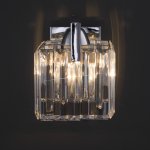 Настенный светильник с хрусталем 10126/1 Eurosvet April
